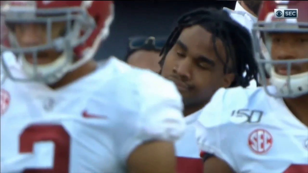 Jaylen Waddle vs Auburn 2019 - UNTOUCHABLE