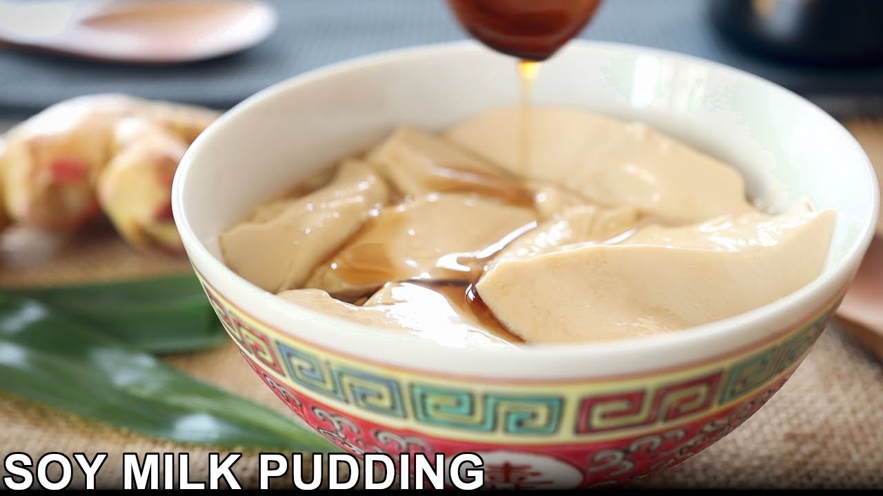 Silky Soy Milk Pudding | Easy 2 Ingredient Recipe | Tau Foo Fah 豆腐花