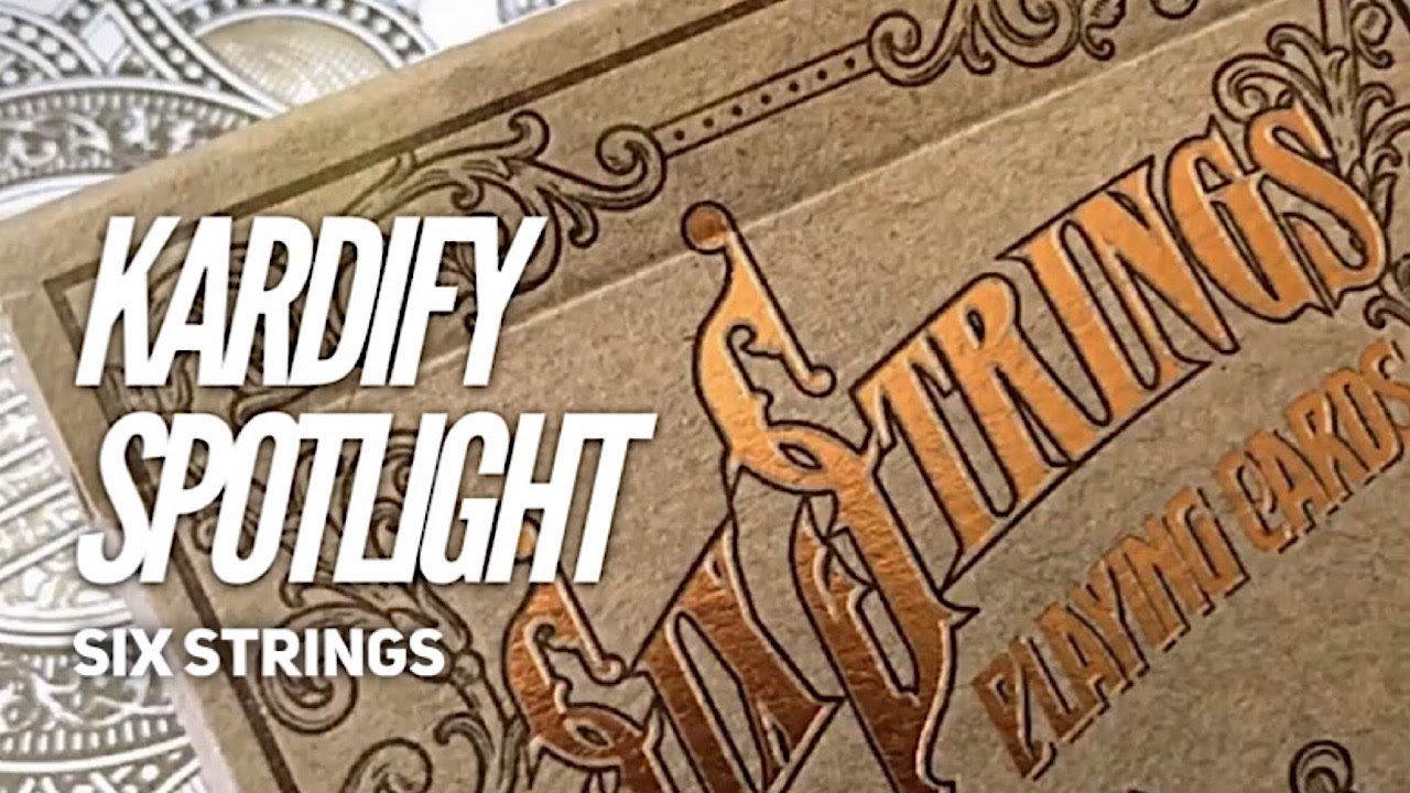 Kardify Spotlight: Six Strings Playing Cards by Kardify