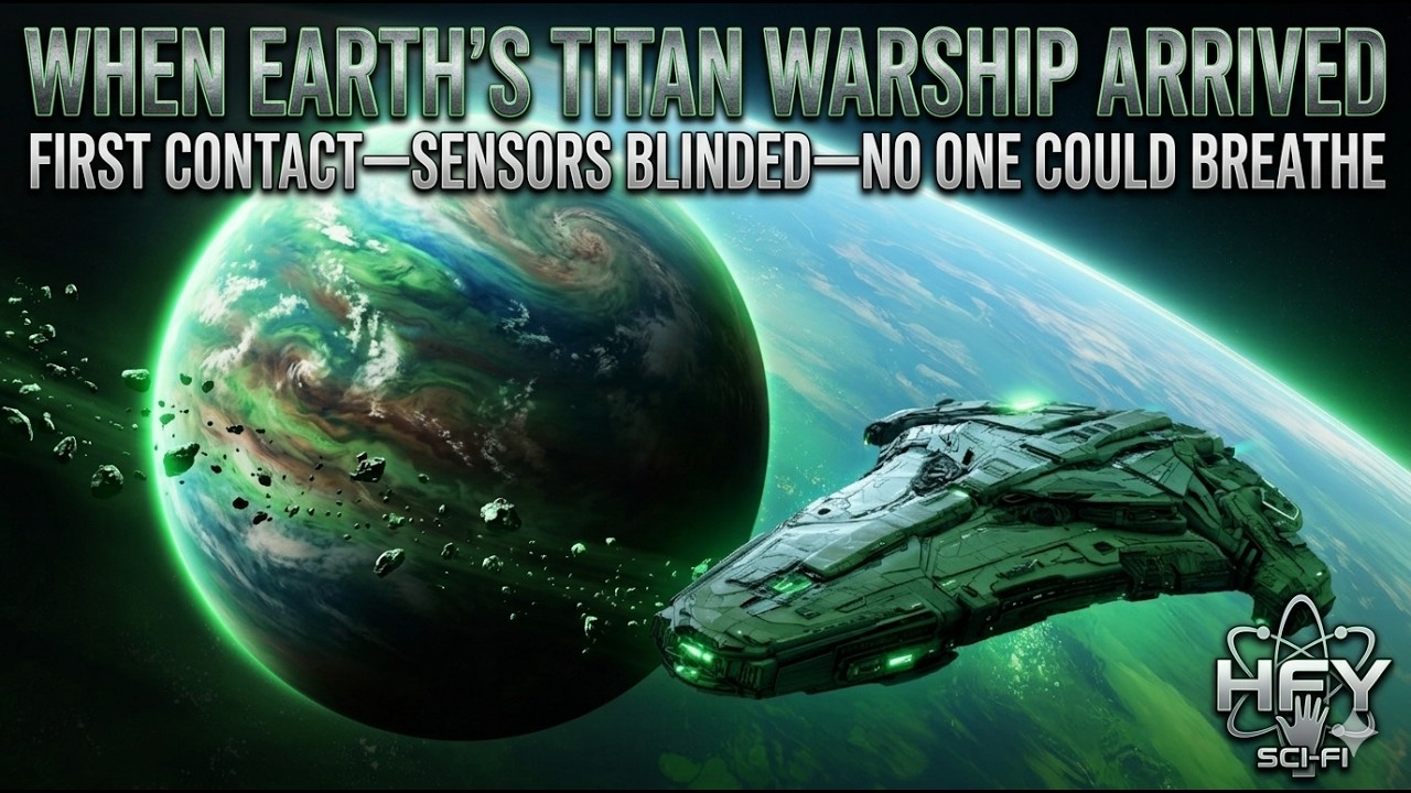 When Earth’s Titan Warship Arrived For First Contact—Sensors Blinded—No One Could Breathe | HFY Sci