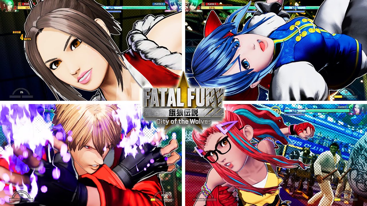Fatal Fury: City of the Wolves — все суперспецприёмы / всё скрытое снаряжение / все персонажи