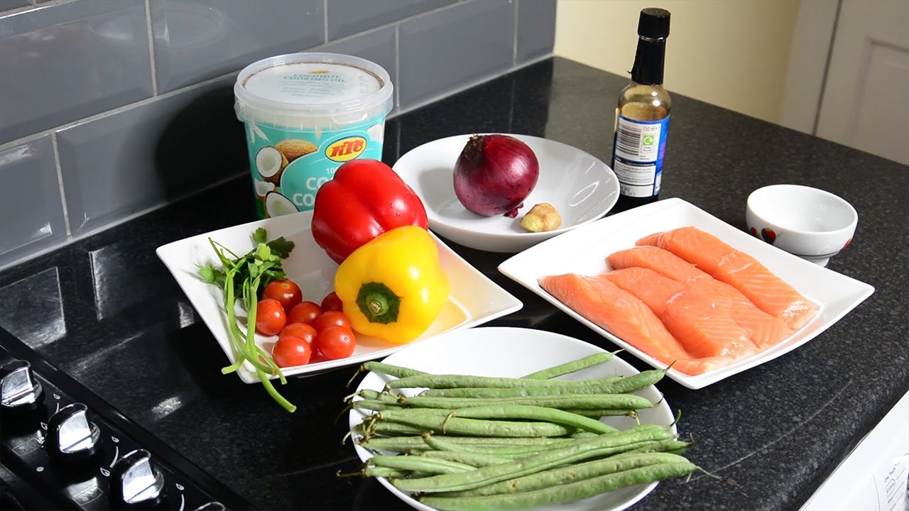 Have you tried this food before || Salmon with stir fry vegetable || yummy