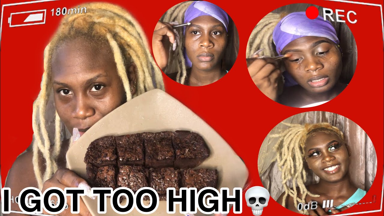 I ATE EDIBLES AND DID MY MAKEUP || NEVER AGAIN || DON&rsquo;T TRY THIS AT HOME || DashOfGlam