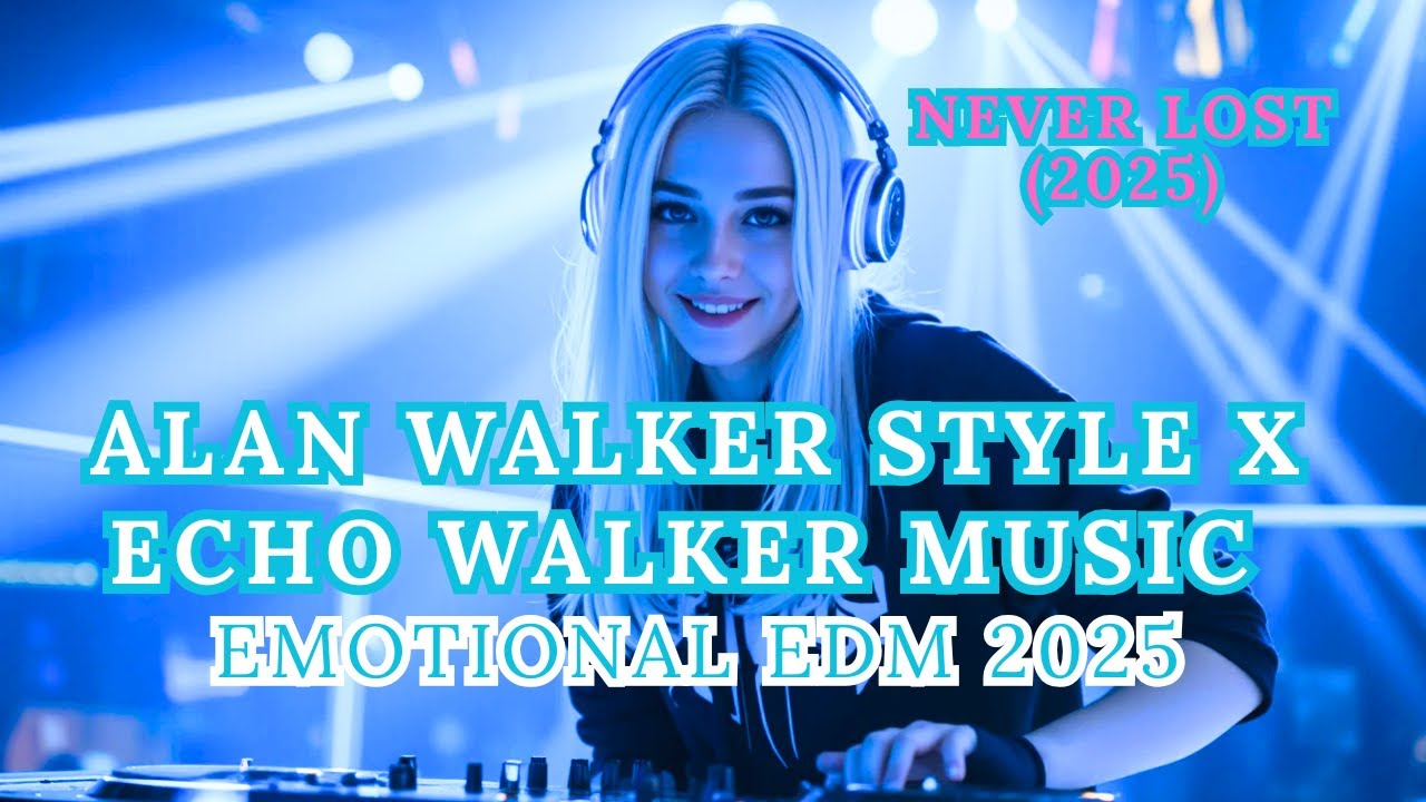 Echo Walker Music X Alan Walker Style - Never Lost | Emotional Cinematic EDM 2025 | New Album 2025