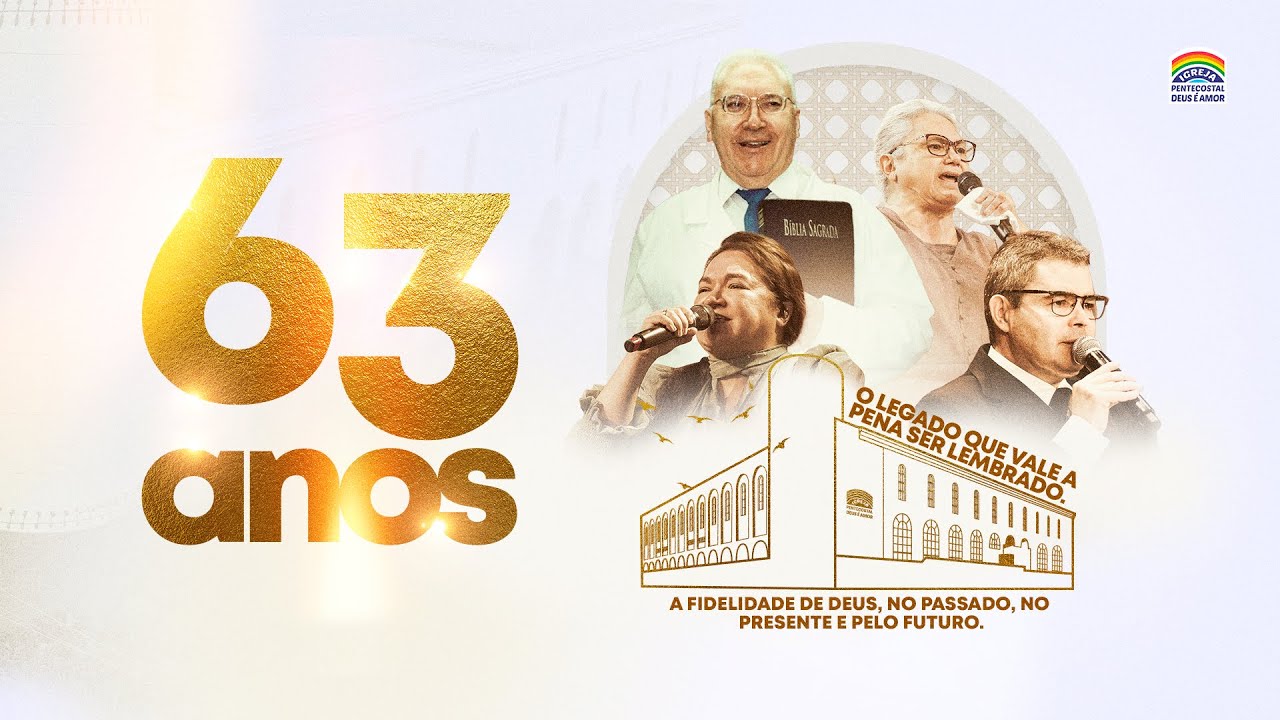 08/06/2025 - Aniversário de 63 anos da IPDA – O legado que vale a pena ser lembrado