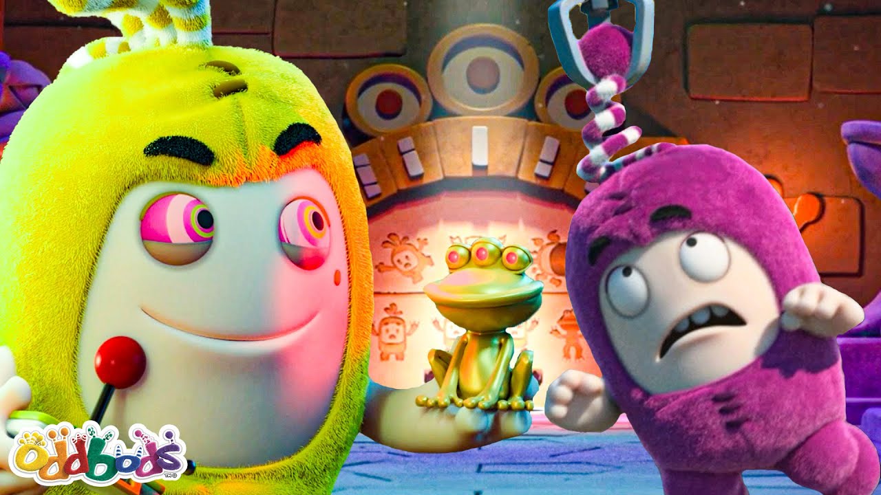 Newt and Bubbles are CURSED 🏆🐸 | BEST OF NEWT 💗 | ODDBODS | Funny Cartoons for Kids