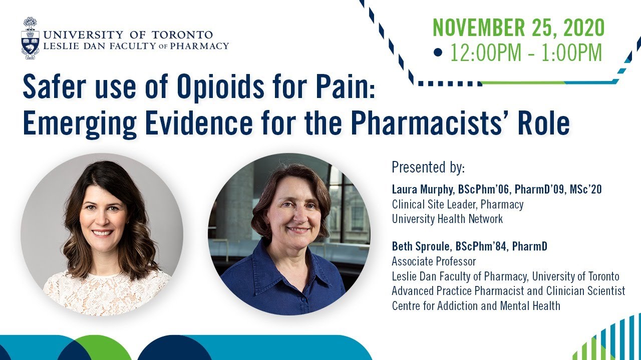 Safer use of Opioids for Pain: Emerging Evidence for the Pharmacists&rsquo; Role
