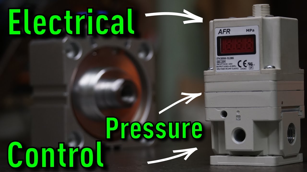 How To Easily Regulate Air Cylinder Force? | Electro-Pneumatic ITV Regulator!