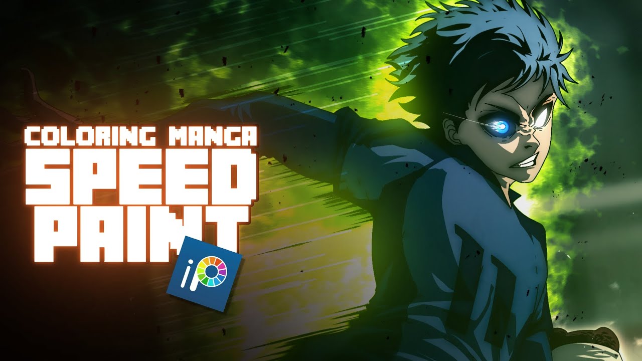 SPEED PAINT BLUE LOCK | COLORING ANIME STYLE 