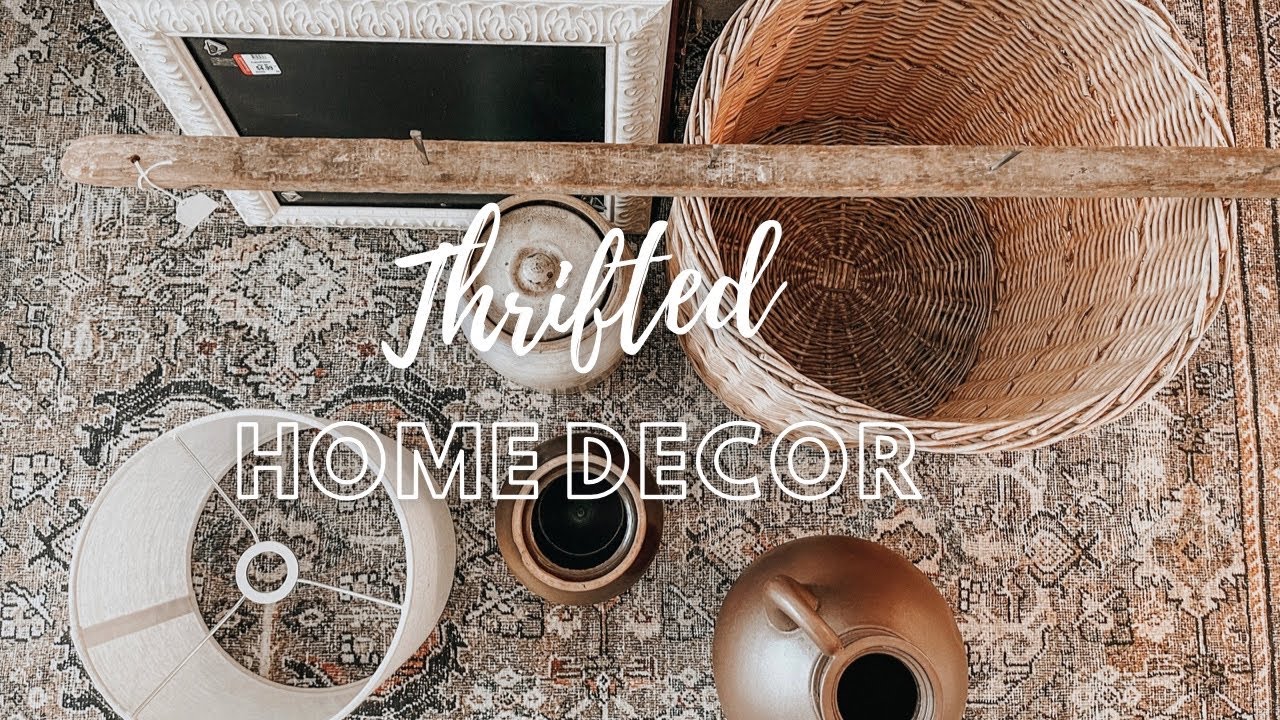 COME THRIFT WITH ME | Thrifted Home Decor Haul | Home Decor on a Budget