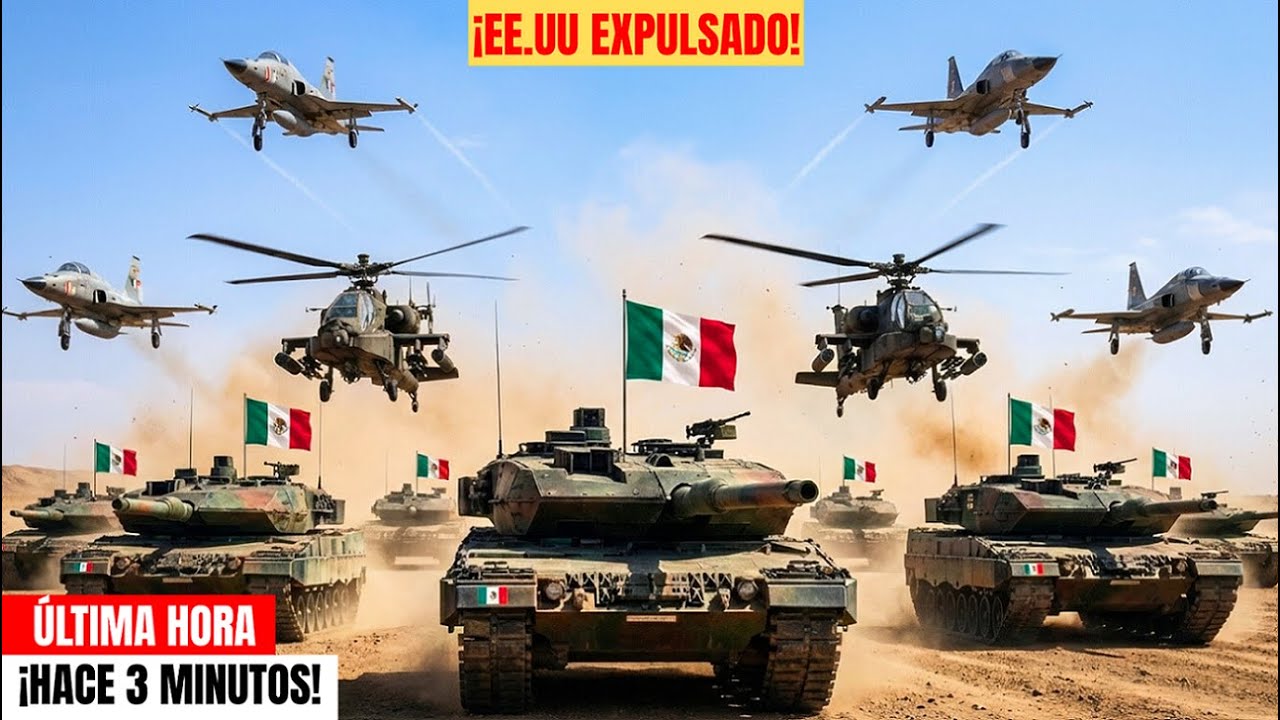 ¡MÉXICO EXPULSA A EE.UU! Leopard 2A4 y F5 Defienden el Litio en Chihuahua