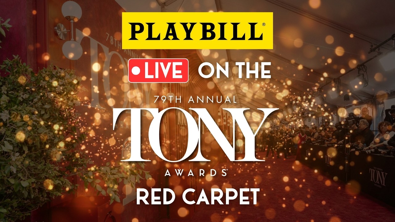 Playbill LIVE on the 2026 Tony Awards Red Carpet!