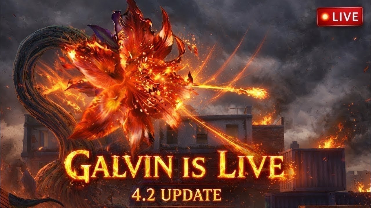 GALVIN IS LIVE