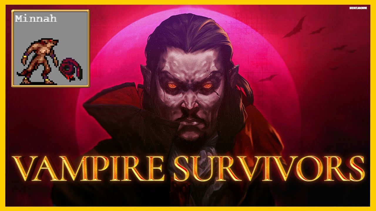 Vampire Survivors | How to Unlock Minnah Mannarah | No Commentary