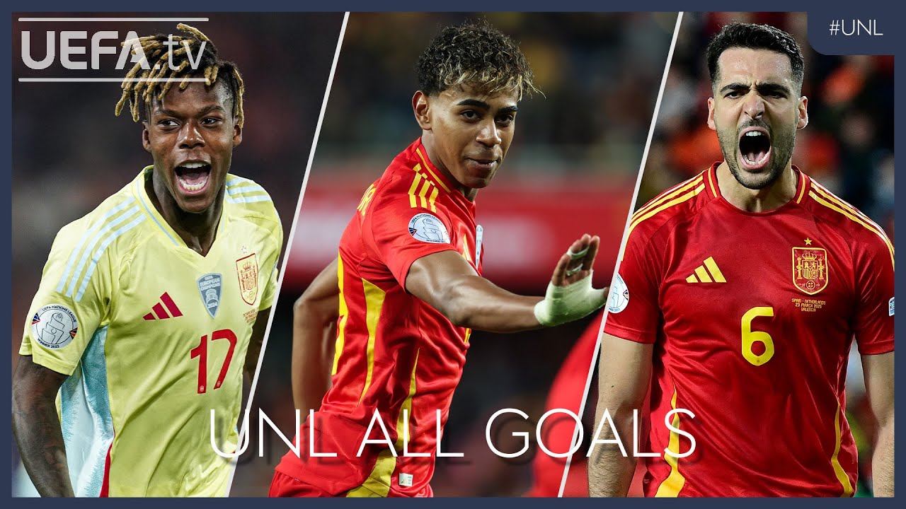 🇪🇸 EVERY Spain Goal Scored In The Nations League 2024/25!