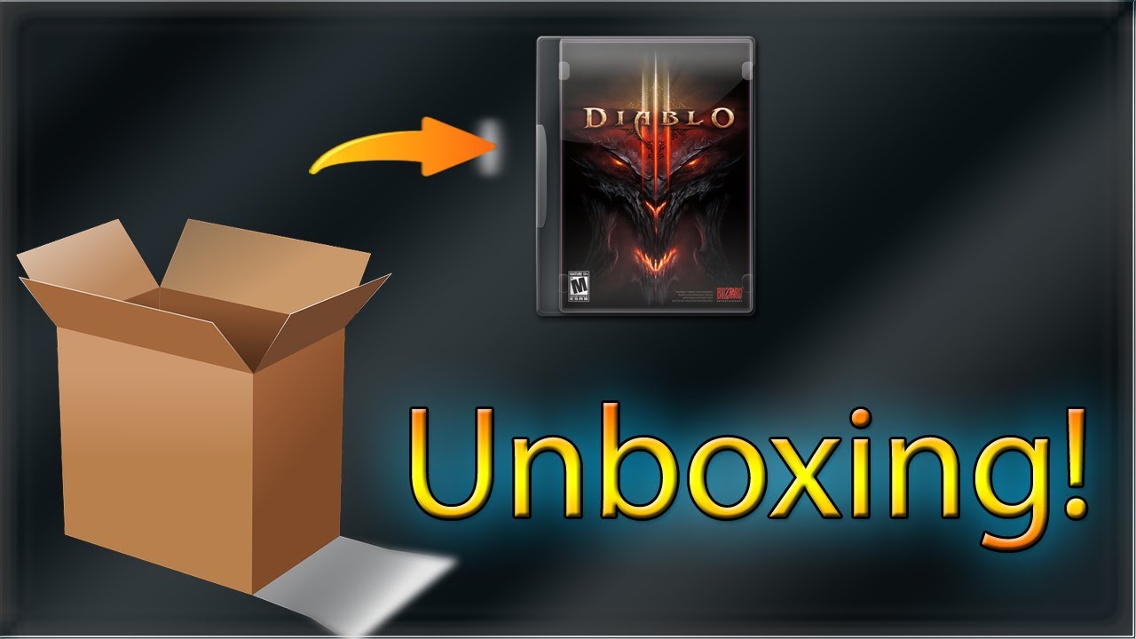 Unboxing Diablo 3 Standard - (Emod74)