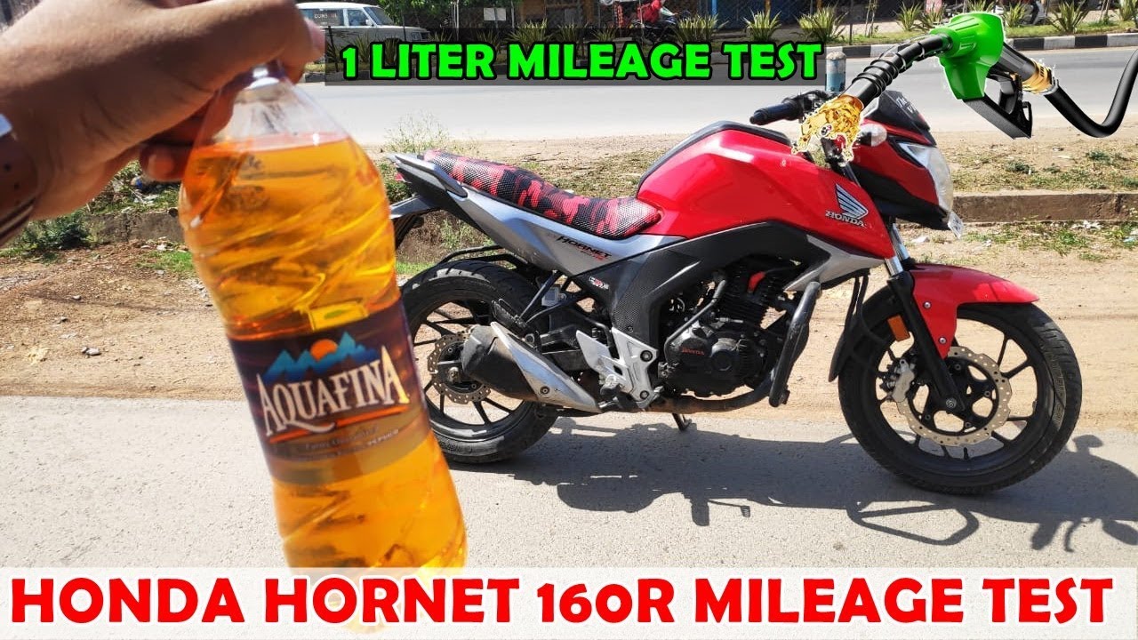 Honda CB Hornet 160r Mileage Test after 25000 km | Honda is gold | shocking Result 2019