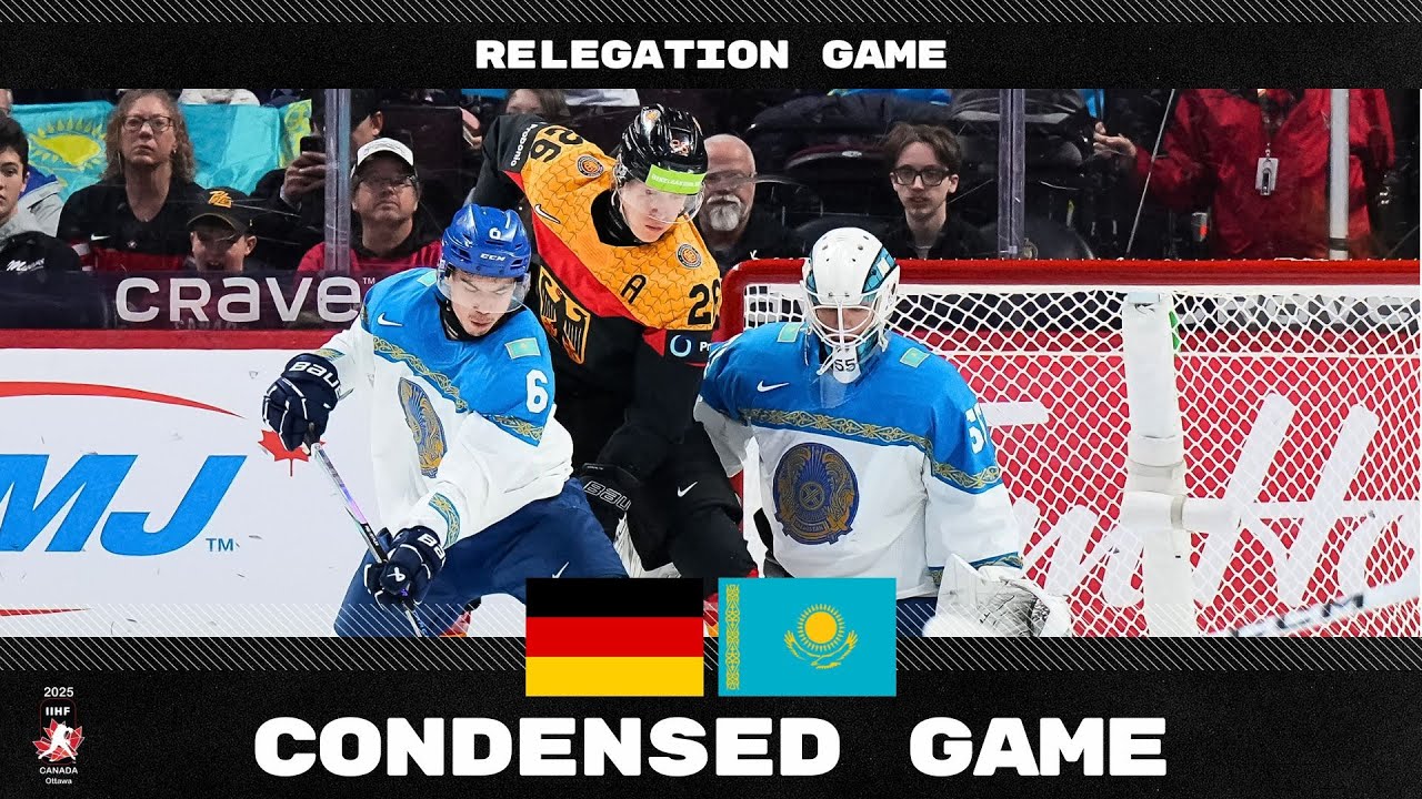 Condensed Game: Germany vs Kazakhstan | 2025 #WorldJuniors