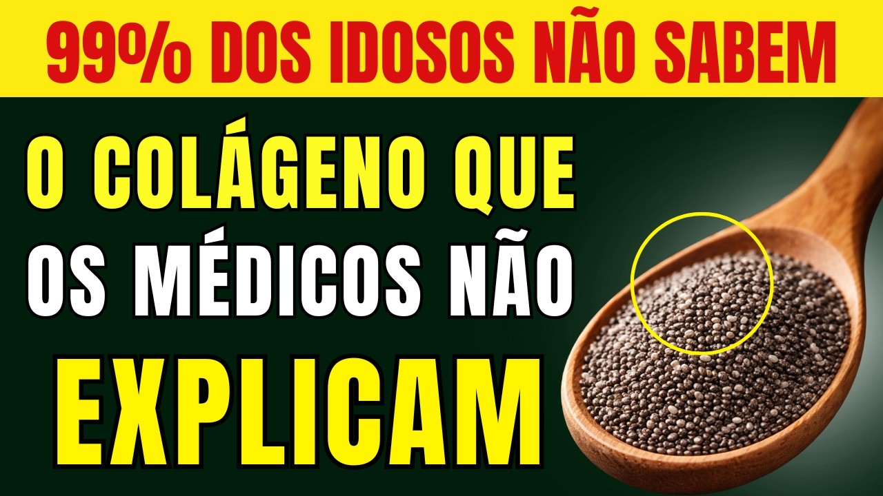 10x Mais Colágeno que Caldo de Ossos? Essa Semente Devolve a Força nas Pernas