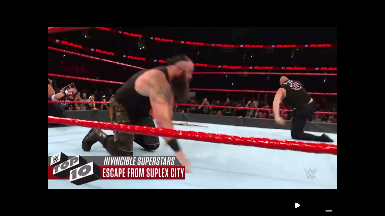 |Braun Strowmans Amazing Feat Of Strength And Dominance| | WWE Edition |