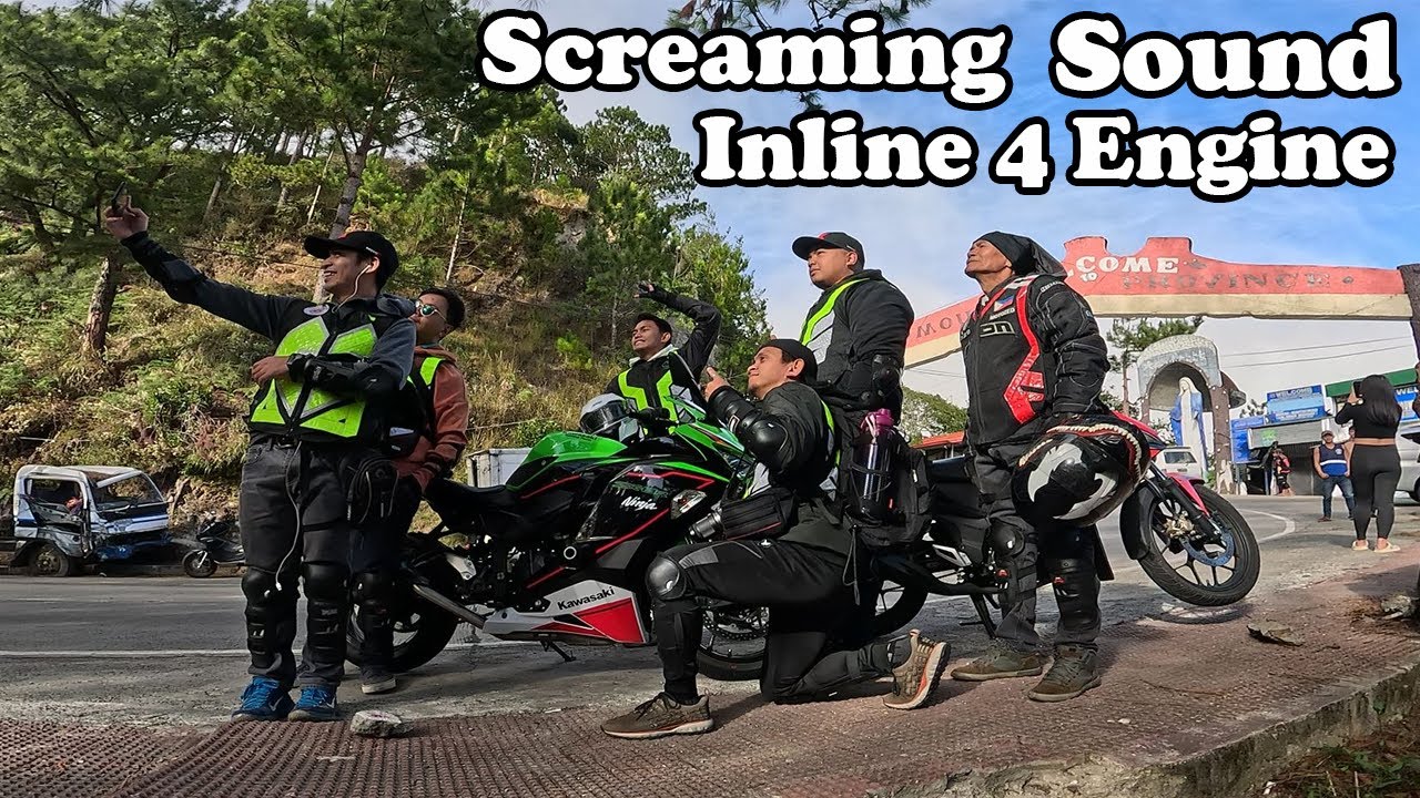 INLINE 4 ENGINE PURE SOUNDS | BAGUIO BONTOC RIDE WITH ZX25R