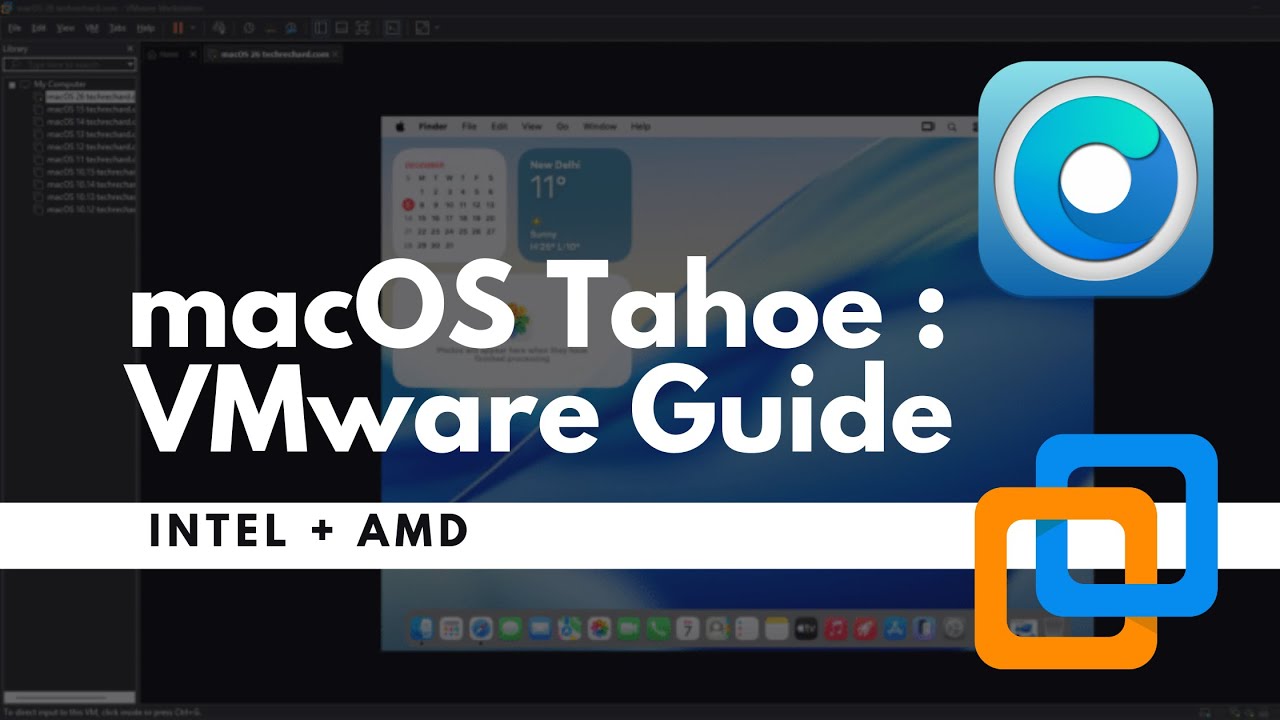 How to Install macOS Tahoe on VMware (Intel & AMD) | Step-by-Step Guide