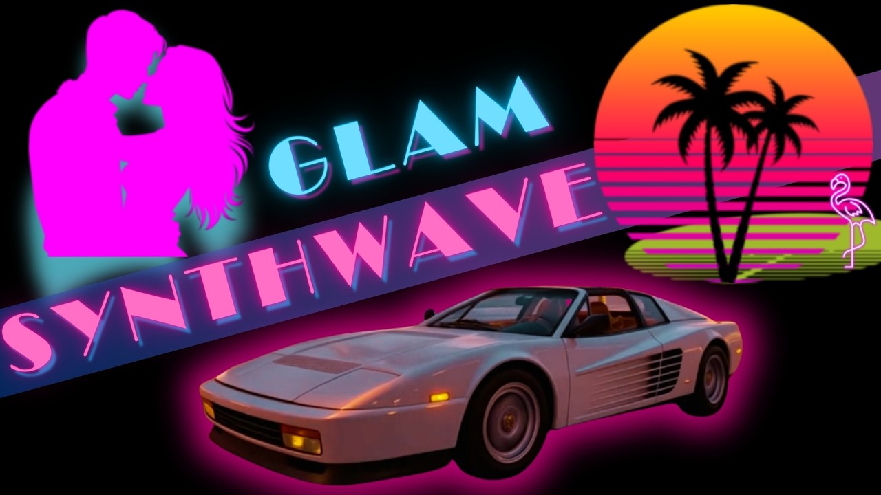 🎵 1H Glam Synthwave Mix 🌴| #02 It’s Summer 1986. You said Forever...