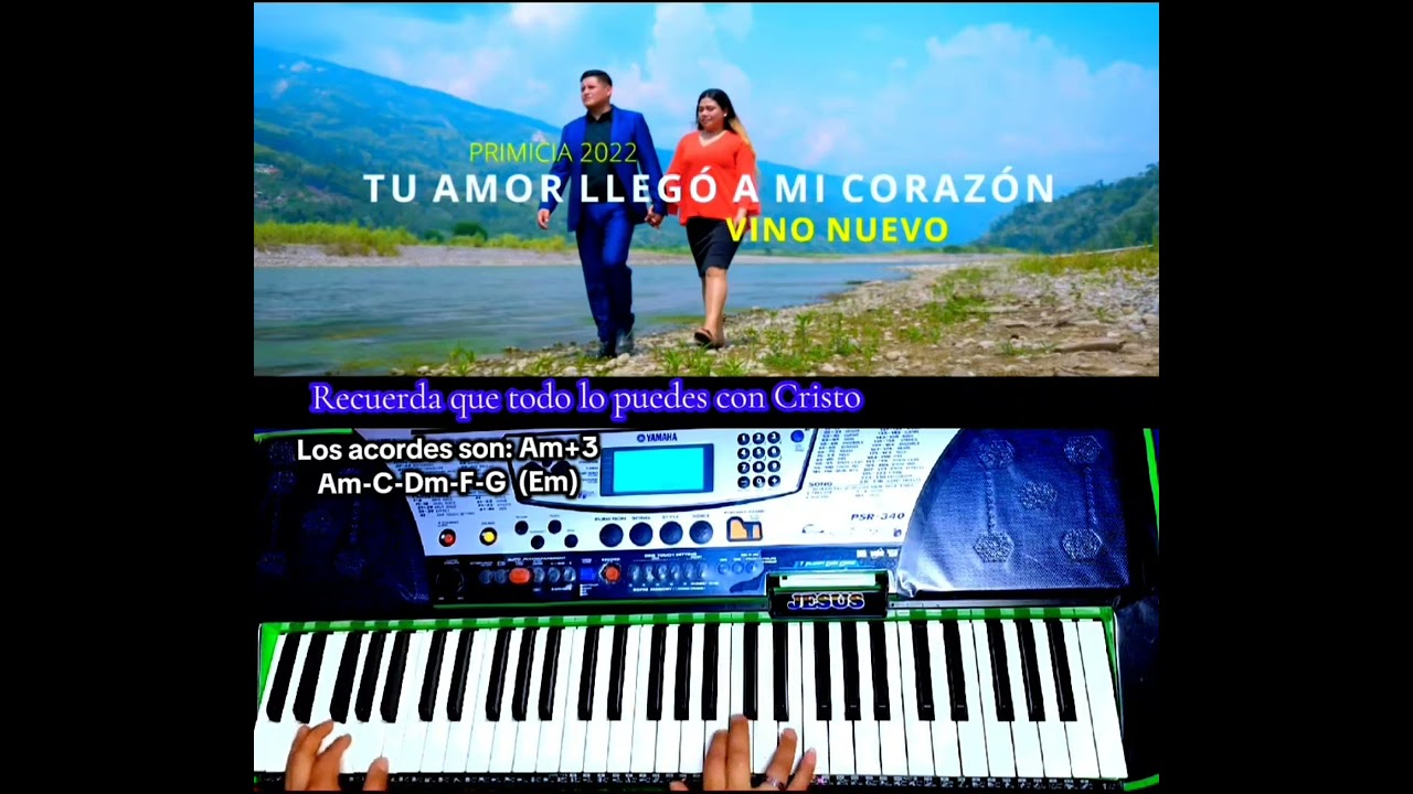 TUTORIAL Tú amor llegó a mi corazón Vino Nuevo