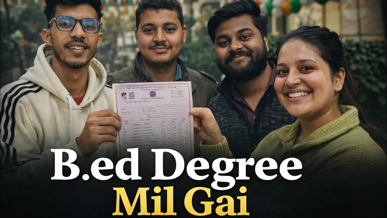 B.ed Degree Mil Gai 👨‍🎓 | Masti With Friends 🤪🤩 | Maza Aa Gaya 🤟🥳 @RaviSirLifeVlog 
