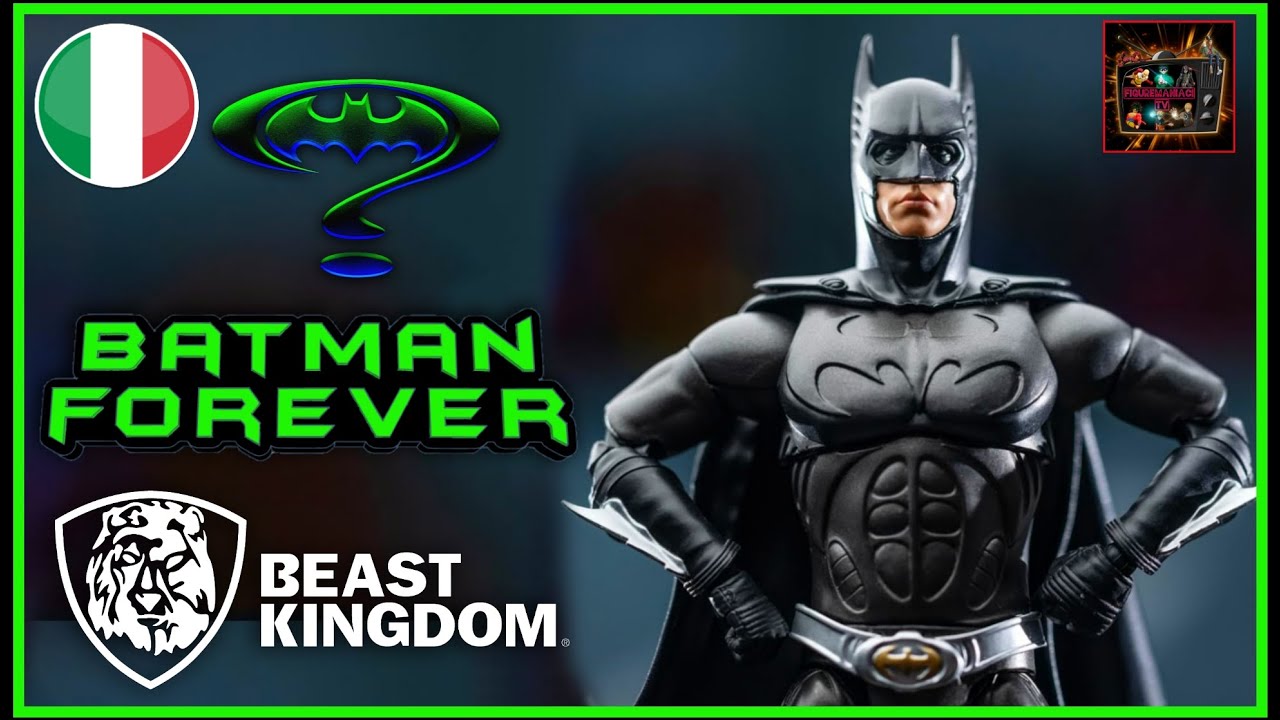 NON CI SIAMO!! BATMAN VAL KILMER - BEAST KINGDOM DAH 115 - BATMAN FOREVER - RRECENSIONE -BATWEEK 2/3
