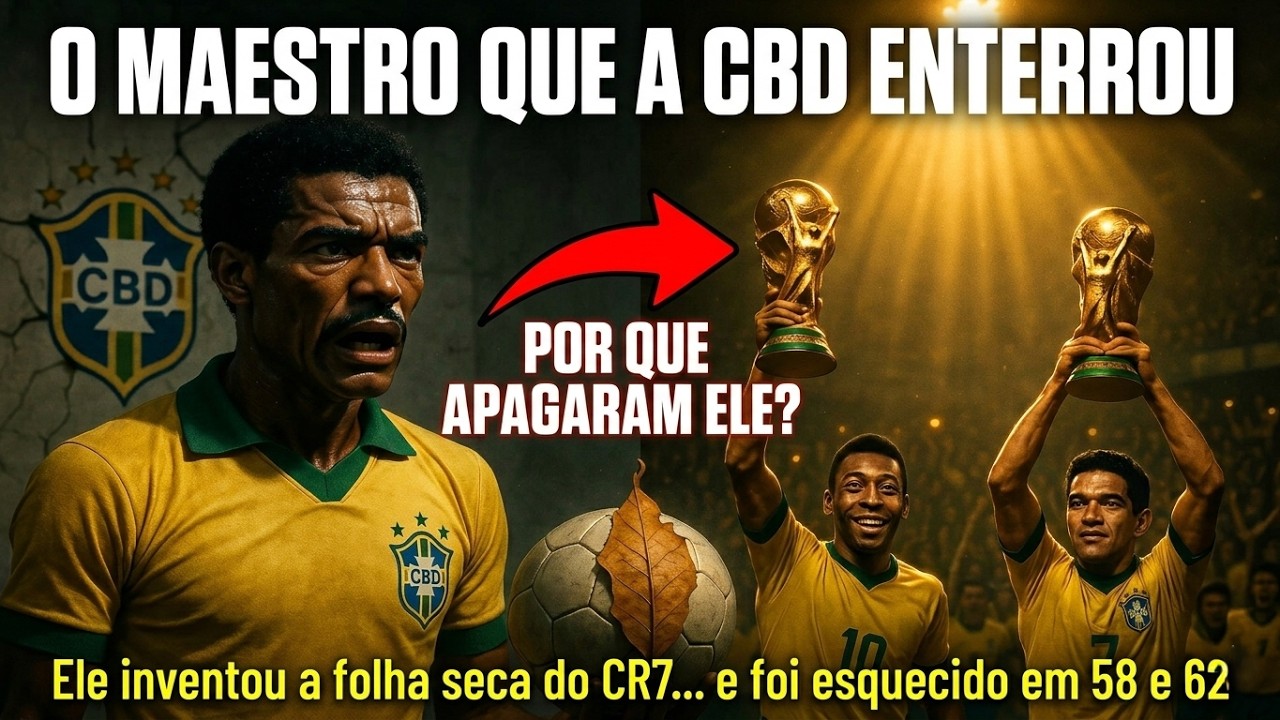 O Sistema APAGOU a História do Herói do Bi do Brasil em 58 e 62!
