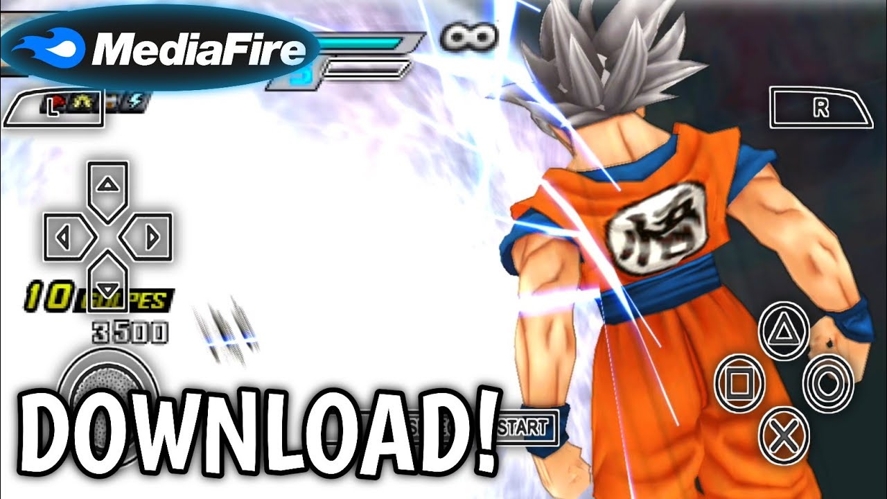 NOVO DBZ TTT MOD SUPER ATUALIZADO TEXTURAS ORIGINAIS PPSSPP