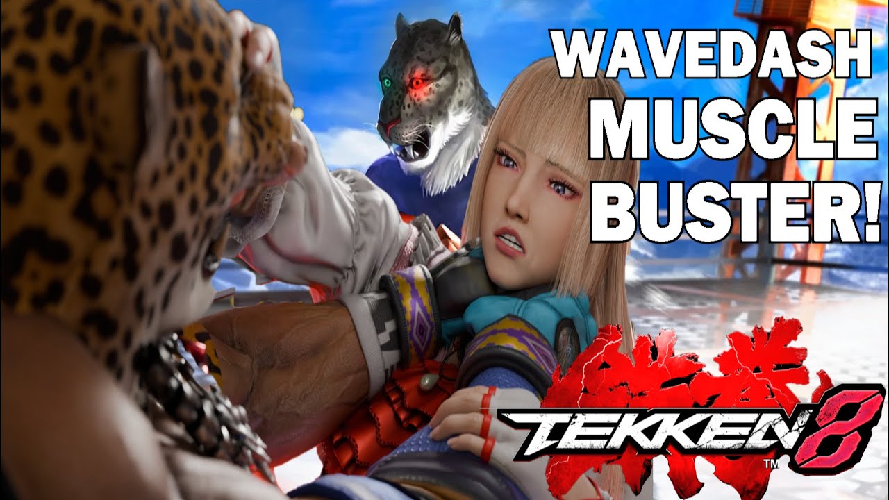 Tekken 8: KING Tech — как использовать WAVEDASH MUSCLEBUSTER