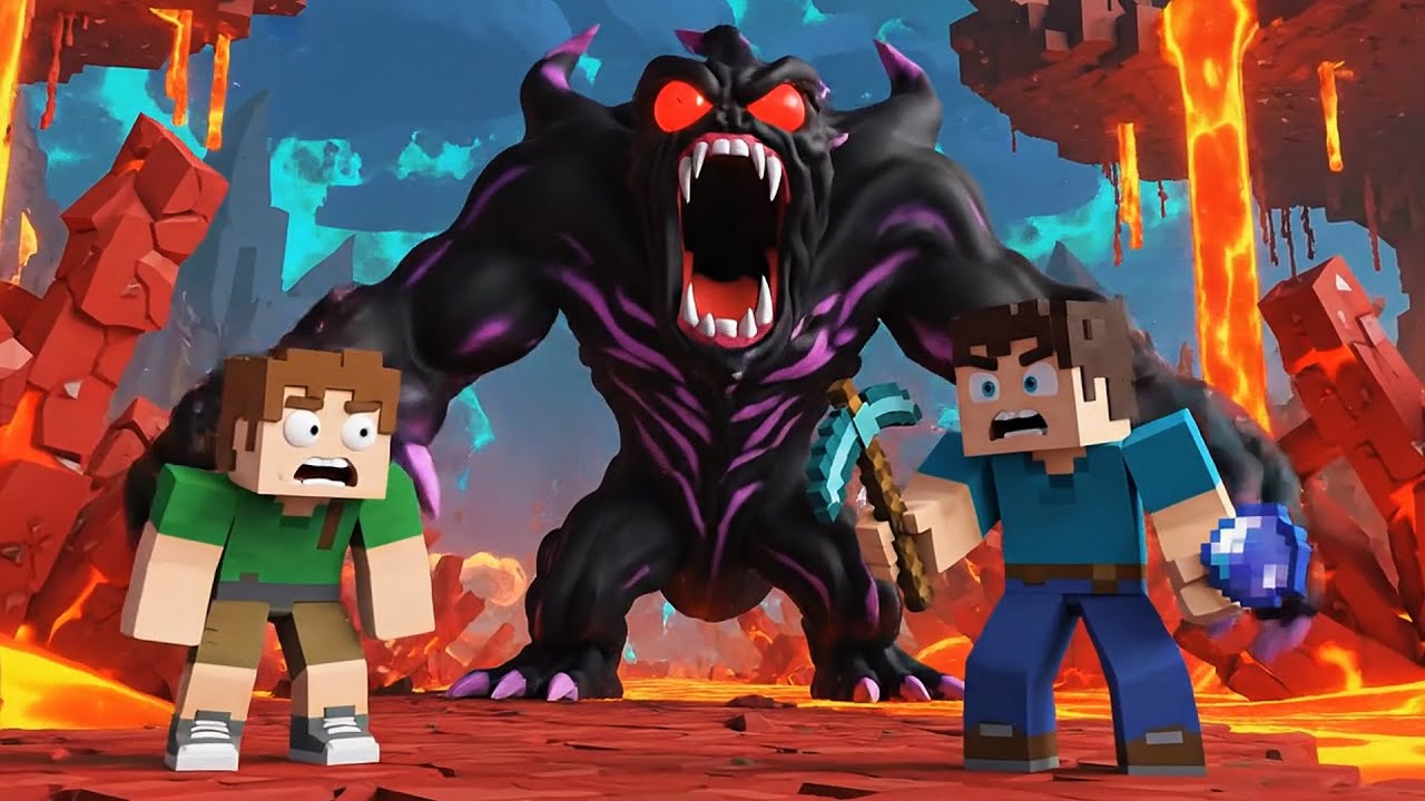 Minecraft Anime: Mikey JJ Pressed the Button… Again – Minecraft Animation
