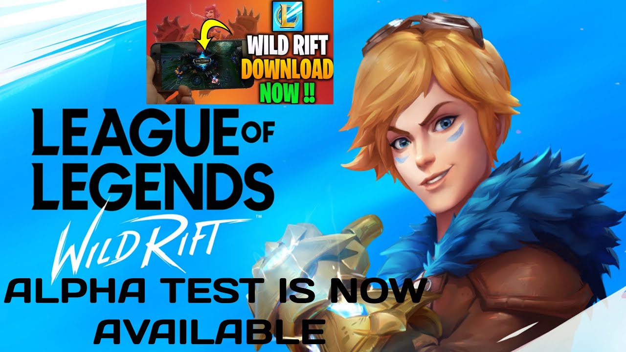 LOL MOBILE | WILD RIFT BETA (ALPHA TEST)