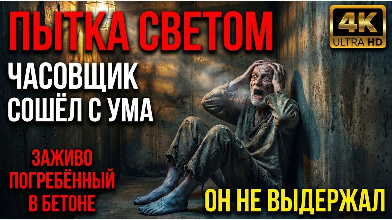 КОГДА ВРЕМЯ ОСТАНОВИЛОСЬ: ИСПОВЕДЬ ЧАСОВЩИКА ИЗ КАМЕРЫ СМЕРТНИКОВ