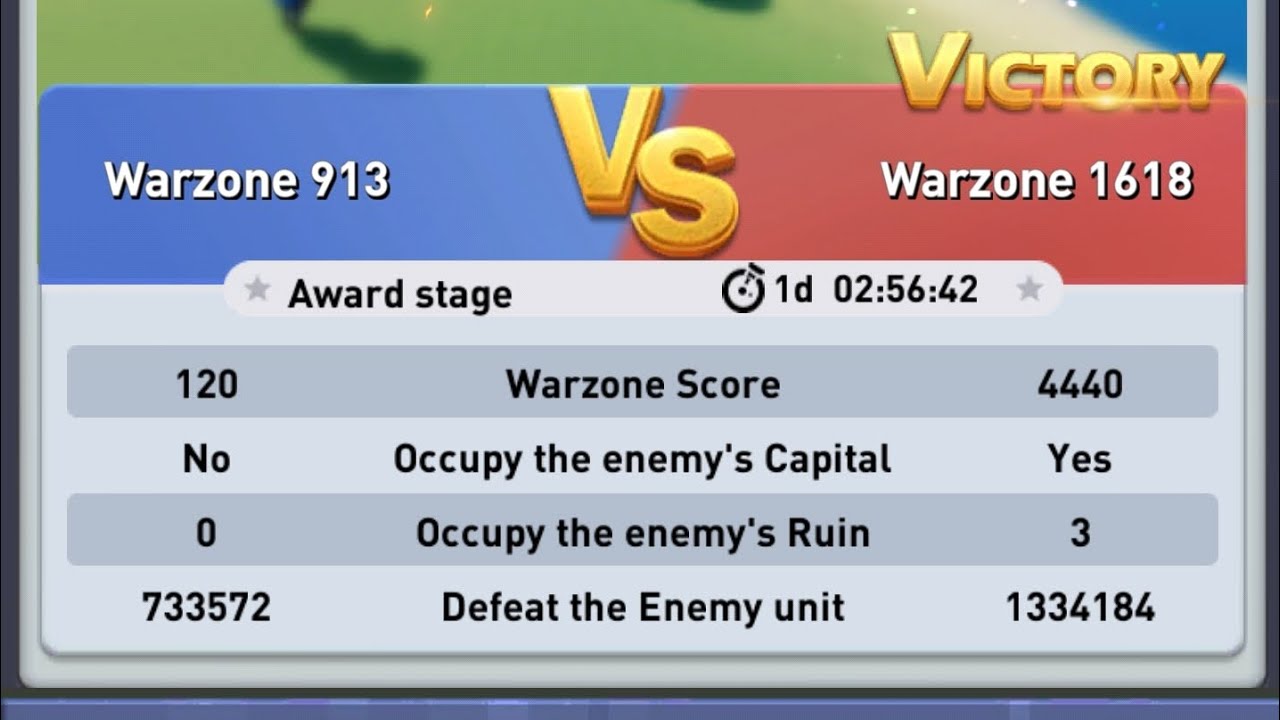 TOP WAR SVS 1618 vs 913 (offensive) توب وار حرب الخوادم (هجوم)