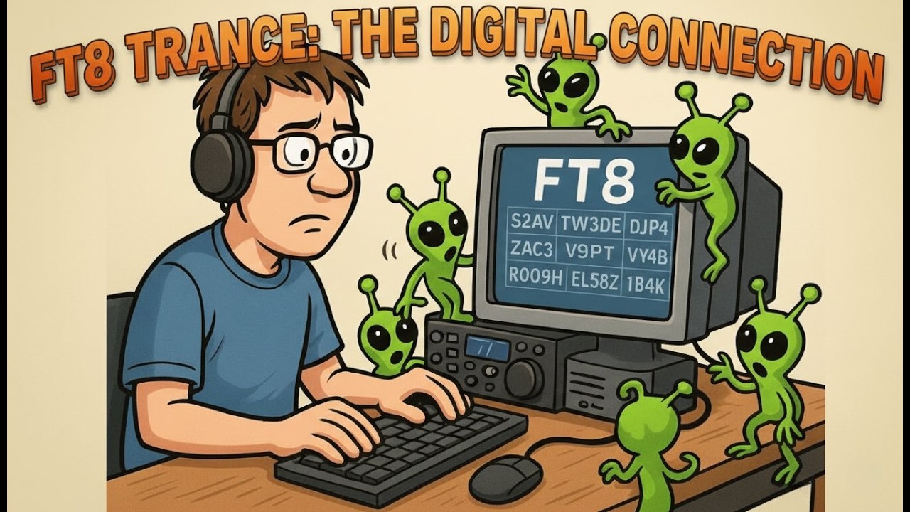 FT8 Trance: The Digital Connection for HAM RADIO!  (Ai Trance song)