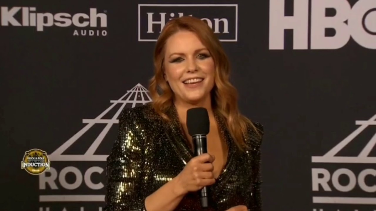 The Cure - Pearl Thompson Rock and Roll Hall of Fame 2019 red carpet interview