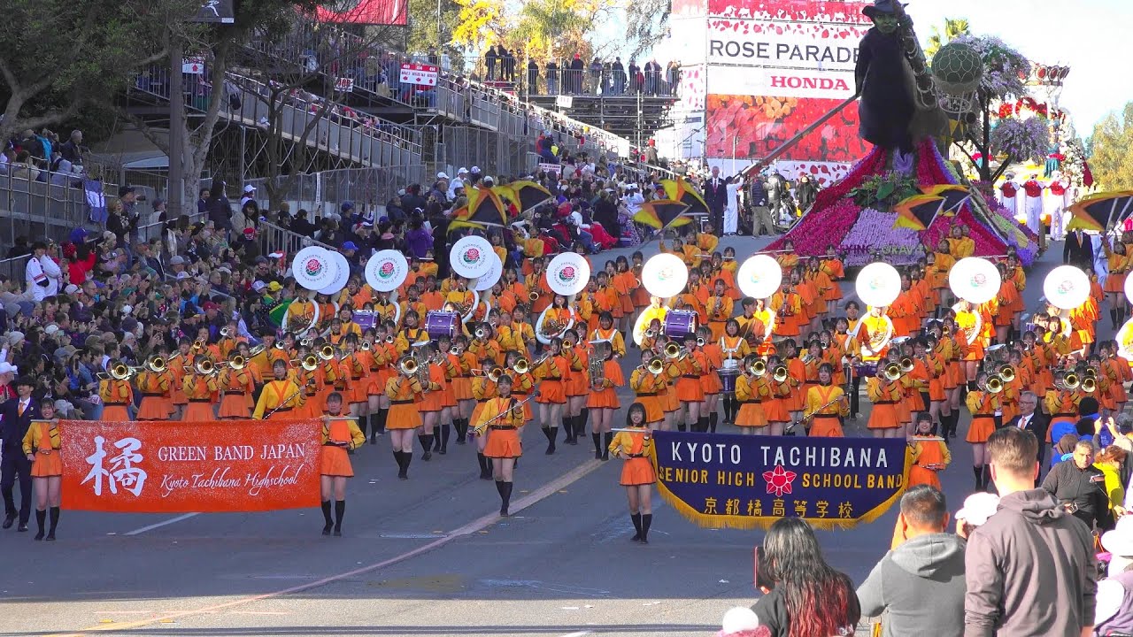 Kyoto Tachibana HS Green Band / Tournament of Roses Parade 2025（Jan 1,  2025）