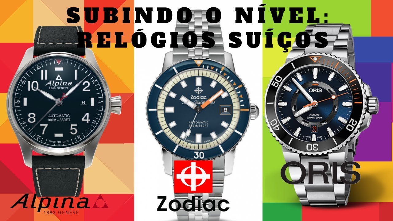 Subindo o Nível: Relógios Suíços