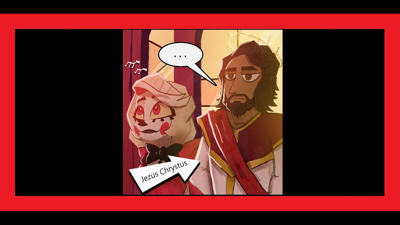 Jezus Chrystus spotyka Hazbin Hotel | komiks z Hazbin Hotel (tłumaczenie na Polski)