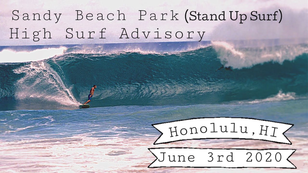 Insane Waves at Sandy Beach Park Hawaii!