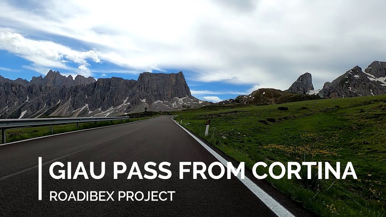 GIAU PASS FROM CORTINA (HC climb) - Virtual ride for indoor cycling