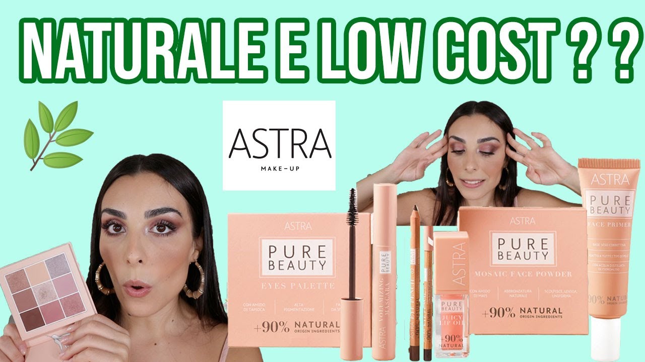PROVO TUTTA LA NUOVA COLLEZIONE PURE BEAUTY DI ASTRA MAKEUP | AMBRA JESS