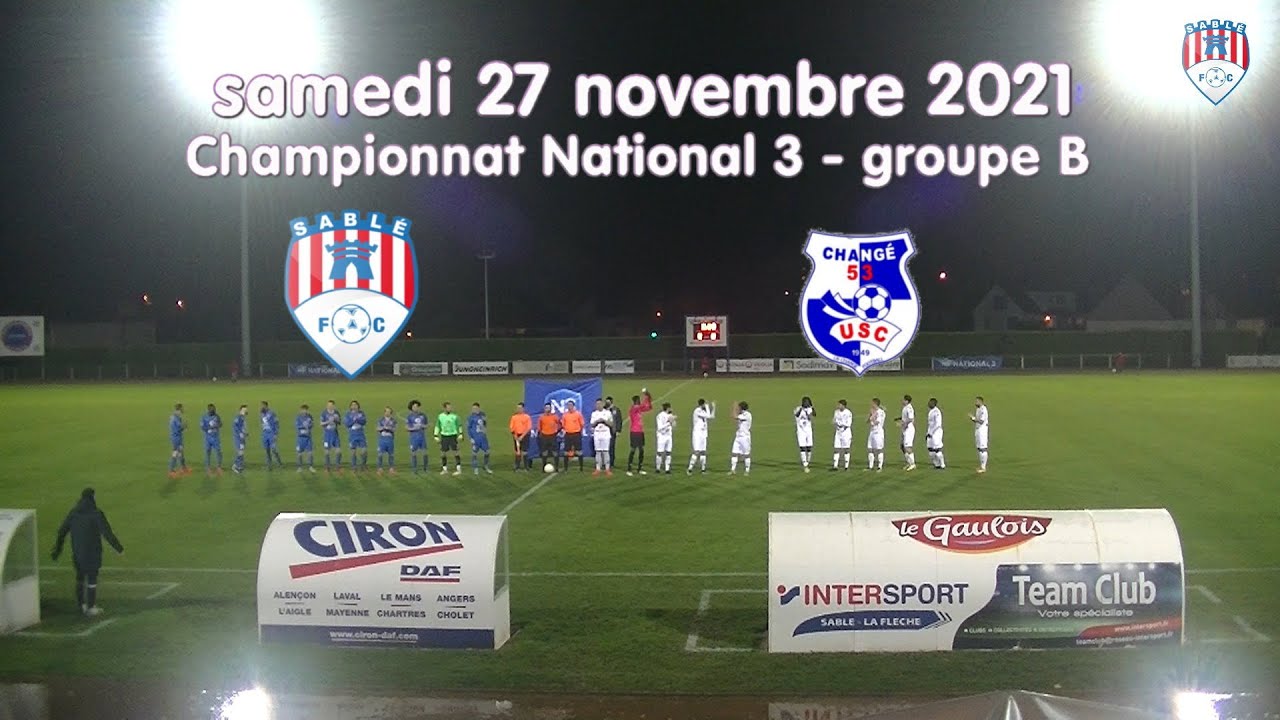 Résumé n3 Sablé FC    US Changé 27 11 2021 movie