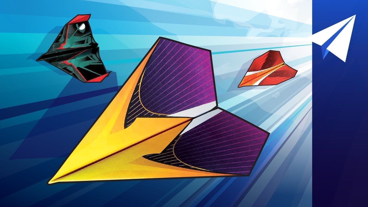 World Record Fold and Fly Planes Product Announcement &mdash; The Best Paper Airplanes in the World!