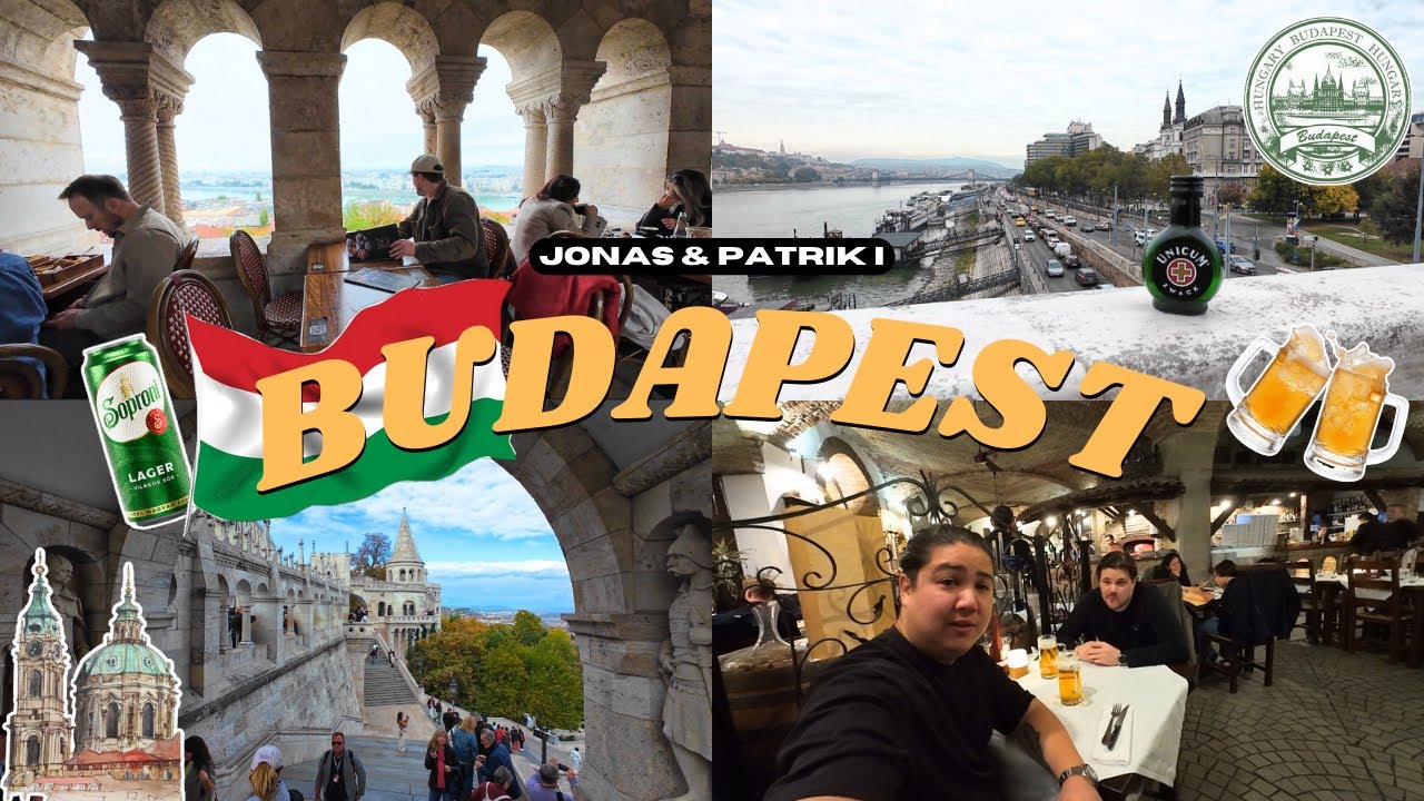 Jonas & Patrik upptäcker BUDAPEST - Barer, öl, mat och nattliv!