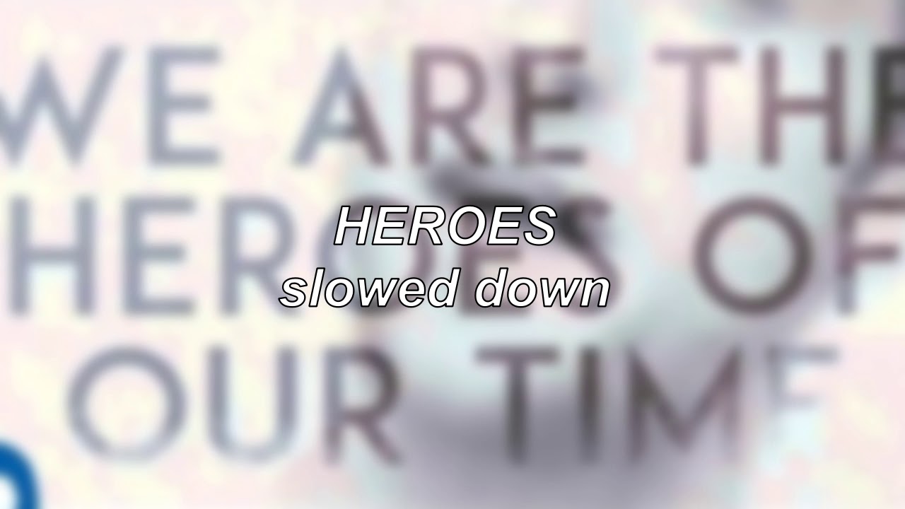 Måns Zelmerlöw - Heroes | Slowed Down