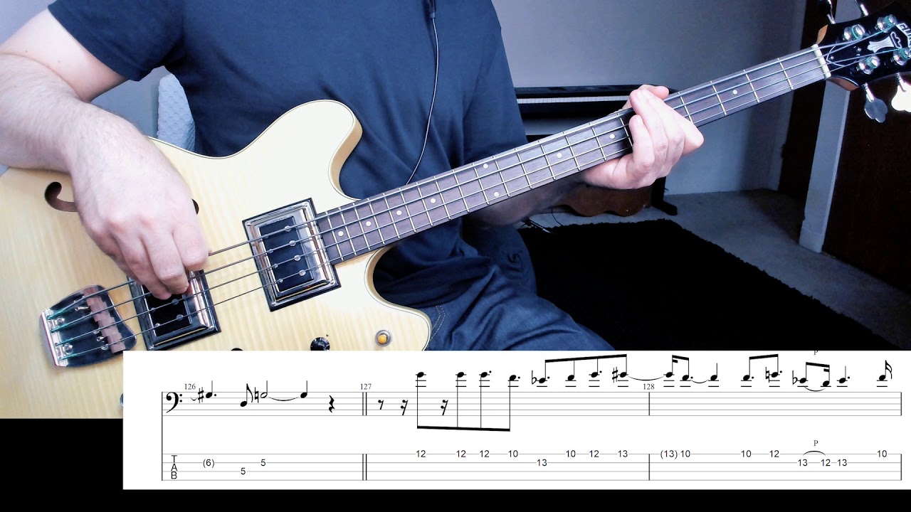 Chick Corea's Great Pumpkin Waltz: Bass Cover with Tab/Notation: John Patitucci